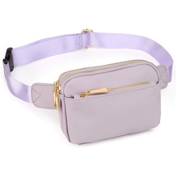 Crossbody Bag Trendy Fashion Purple - Picture 1 of 5